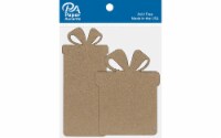 Chip Shape 6pc Gift/Present Box Nat