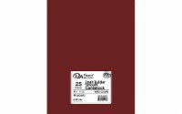 Cdstk Stash Builder 8.5x11 60lb 25pcPk Rhubarb