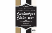 Paper Accents Cardmakers Choice Cards & Envelopes - Neutrals
