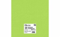 Cdstk Glimmer 12x12 80lb 25pc Pk Sparkling Apple
