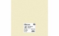 Paper Pearlized 12x12 80lb 25pcPk Cornsilk