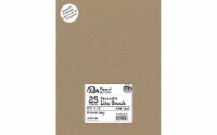 Lite Stock 8.5x11 70lb Text 25pc Rec Brown Bag