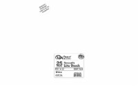 Lite Stock 8.5x11 60lb Text 25pc White