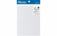 Paper Accents Cards and Envelopes 4.25x5.5 - Glitter Iridescent White