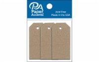 Craft Tags 0.875x1.75 25pc Brown Bag