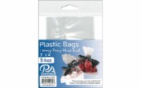 PA Ess Bag Heavy Duty Heat Seal 3x4  Clear 5pc
