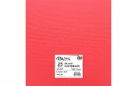 Cdstk Muslin 12x12 73lb 25pc Pk Cherry Red