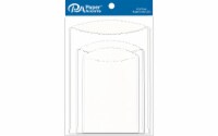 Pocket Assorted Sizes 8pc White