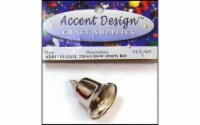 PA Ess Liberty Bell 25mm 1pc Silver