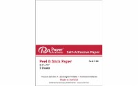 Self Adhesive Paper 8.5x11 3pc Glossy White