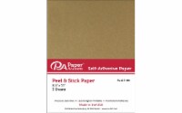 Self Adhesive Paper 8.5x11 3pc Brown Bag