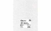Glassine 8.5x11 30lb 25pcPk White