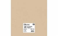Paper Pearlized 12x12 80lb 25pcPk Taupe