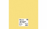 Paper Pearlized 12x12 80lb 25pcPk 22kt Gold