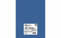 Cdstk Glimmer 8.5x11 80lb 25pc Pk Sapphire Sparkle