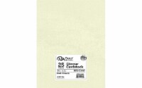 Cdstk Glimmer 8.5x11 80lb 25pc Pk Irish Cream