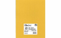Cdstk Mini Dots 8.5x11 80lb 25pc Pk Daffodil