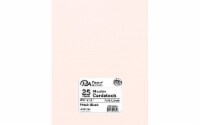 Cdstk Muslin 8.5x11 73lb 25pc Pk Peach Blush