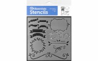 Pa Ess Stencil 6x6 3PC Journaling Collection