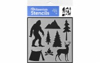 PA Ess Stencil 6x6 Bigfoot/Sasquatch