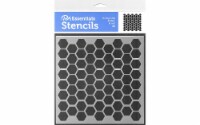 PA Ess Stencil 6x6 Honeycomb Pattern
