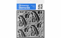 PA Ess Stencil 6x6 Banana Leaf Pattern