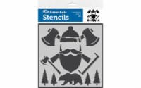 PA Ess Stencil 6x6 Lumberjack