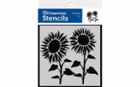 PA Ess Stencil 6x6 Sunflowers