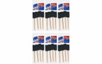 JEN Mfg Poly-Brush Multi-Pak 1  Wide 6 packs 4pc