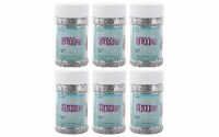 Sulyn Glitter 4oz Jar Silver 6pc