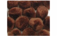 PA Ess Pom Pom 1/2  16pc Brown