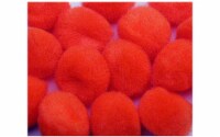 PA Ess Pom Pom 1.5" 3pc Red Perspective: Main