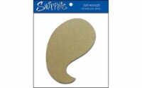 Snippets Chip Shape 3pc Paisley Nat