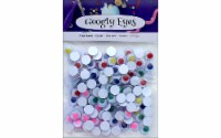 PA Ess Flat Back Eyes Round 10mm 152pc Multi