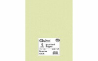 Paper Pearlized 8.5x11 80lb Honeydew 5pc
