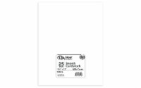Paper Accents™ White Card Stock - 25 Sheets