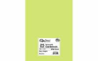 Cdstk Smooth 8.5x11 65lb 25pc Pk Sour Apple