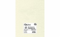 Cdstk Parchment 8.5x11 65lb 25pc Pk Cream