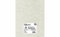 Cdstk Parchment 8.5x11 65lb 25pc Pk Gray