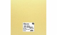Cdstk Glitter 12x12 85lb 15pc Pk Irid Lemon Cello