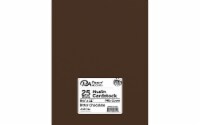 Cdstk Mslin 8.5x11 74lb 25pc Pk Bitter Choclt PC