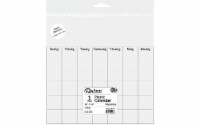 Calendar Page 12x12 Clear Plastic 1pc