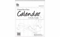 CYO Calendar 8.5x11 14 Month Portrait Blank White