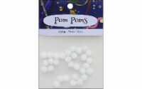 PA Ess Pom Pom 7mm Pkg 30pc White