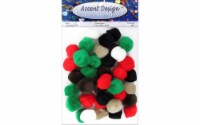 PA Ess Pom Pom 1" 40pc Multi