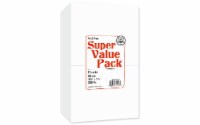 Super Value Card Pack 4.25x5.5 250pc White