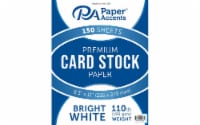 Premium Cdstk Smooth 8.5x11 110lb White 150pc