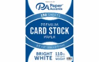 Premium Cdstk Smooth 8.5x11 110lb White 150pc