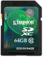 Kingston 64GB SDHC Class 10 UHS-1 Memory Card