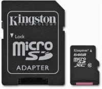 Kingston Class 10 UHS-1 MicroSD Memory Card with Adapter